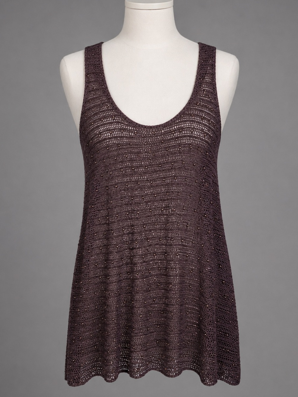 Willow & Clay HEAVY Beaded Dress Tank Top